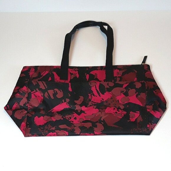 Henri Bendel Camo Floral Nylon Tote Bag - Picture 4 of 16